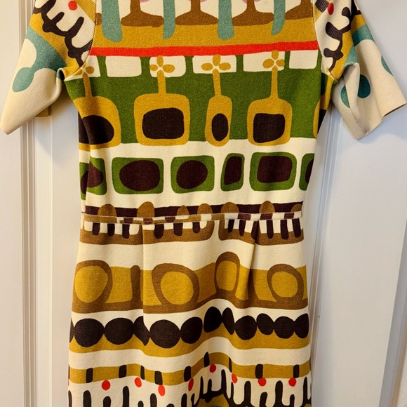 Chloe Multicolor Retro / Vintage Midi Dress (<3 this dress - fits perfectly!) - Picture 5 of 5